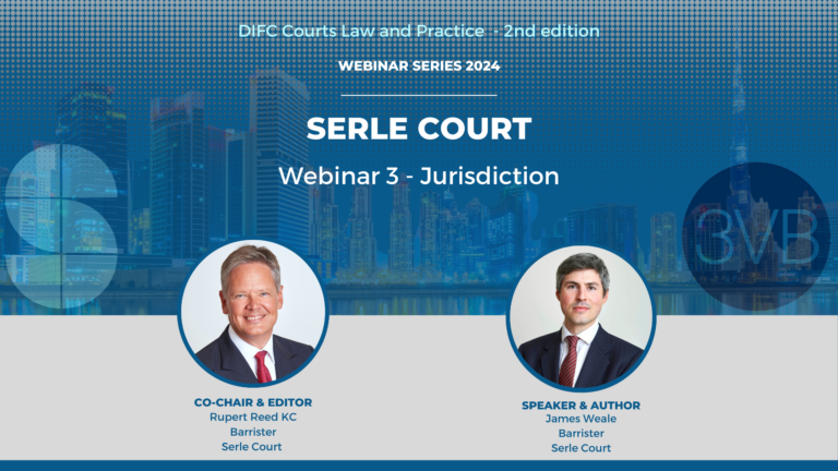 DIFC Webinar 3 – Jurisdiction