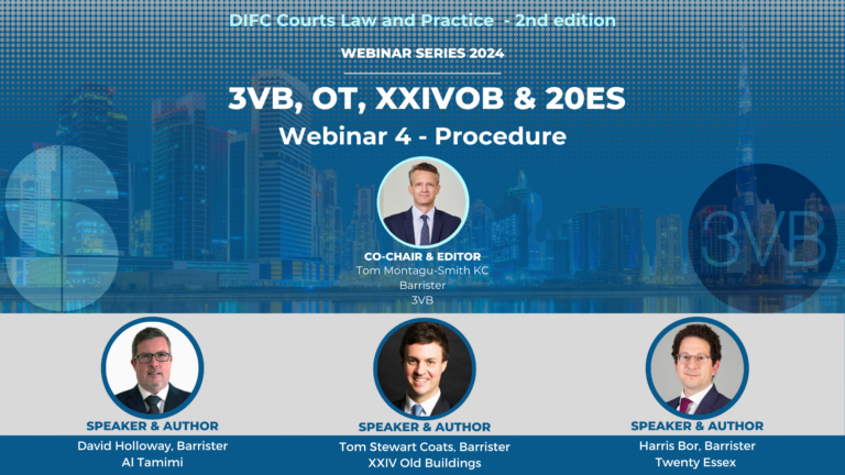 DIFC Webinar 4 – Procedure