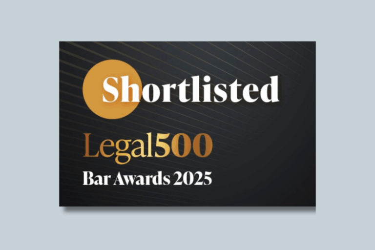 The Legal 500 UK Bar Awards 2025: 3VB Shortlisted for 23 awards