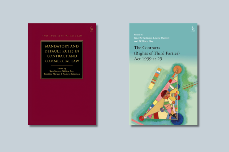 3VB Contribute to Two New Books on Contract And Commercial Law