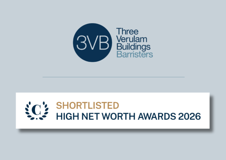 Clarissa Jones shortlisted for Chambers High Net Worth Awards 2026