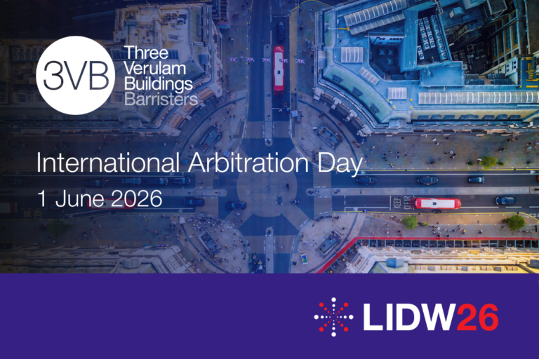 3VB to Host International Arbitration Day at LIDW 2026